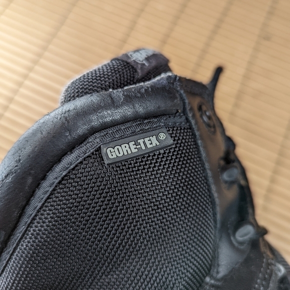 BATES Men's Size 13 GX-8 SIDE ZIP GORE-TEX WATERPROOF COMBAT BOOTS E02268 BLACK - Picture 7 of 12